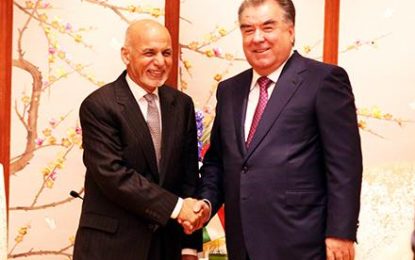 رییس جمهور غنی و رؤسای جمهور تاجیکستان و ازبیکستان با هم دیدار کردند