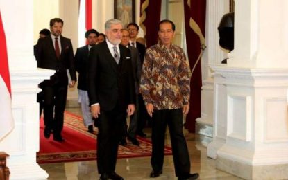 عبدالله: اندونیزی می‌تواند نقش فعال‌تری در روند صلح بازی کند