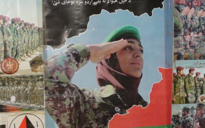 حدود ۱۰۰۰ سرباز جدید در ولایت نیمروز جذب ارتش می‎شوند