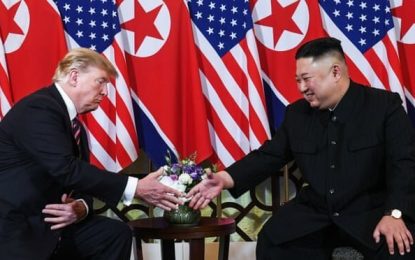 ترامپ در دیدار با اون: از خلع سلاح هسته‎ای کره شمالی عقب نشینی نخواهد کرد