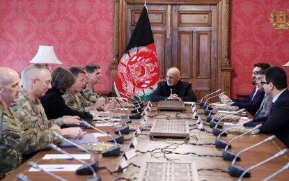 رئیس جمهور: تا پایان بحران افغانستان، مبارزه با تروریزم ادامه می‎یابد