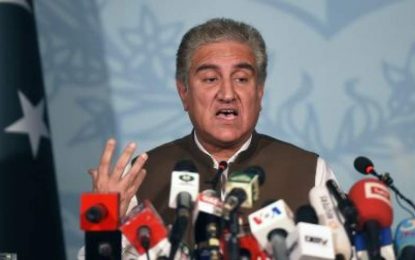وزیر خارجه پاکستان: حمله هند روند صلح افغانستان را با مشکل روبرو می‎سازد