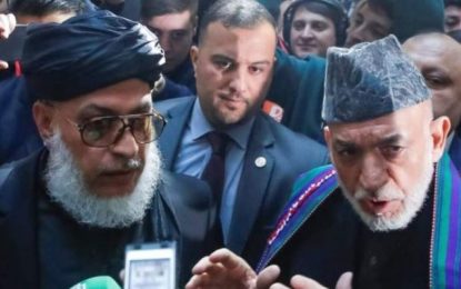 رهبران سیاسی افغان با طالبان موافق موافقت‌نامه امضا می‎کنند