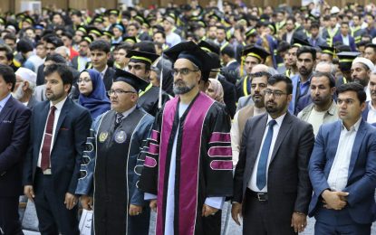 بیش از ۳ هزار دانشجو از دانشگاه هرات فارغ گردید