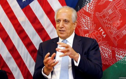خلیل‌زاد: برای دست‌یابی به توافق جهانی در مورد صلح افغانستان نزدیک شده است