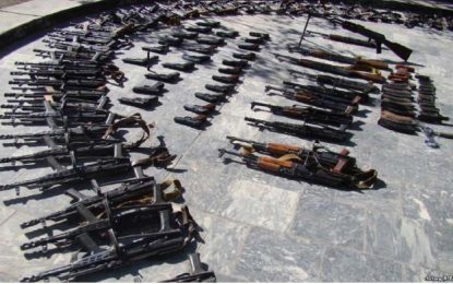 پولیس کابل:  حدود ۸۰ هزار سلاح شخصی در کابل نگهداری می‌شود