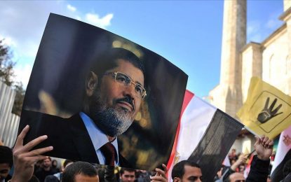 محمد مرسی به خاک سپرده شد