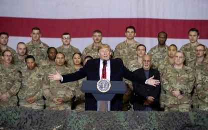 تاکید ترامپ بر پایان جنگ افغانستان