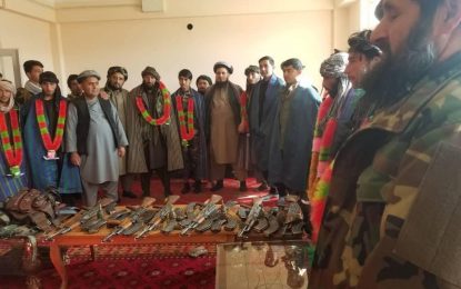 شمار طالبان تسلیم شده به دولت در هرات به ۴۱۰ تن رسید