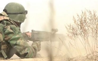 بر اثر حمله طالبان در جنوب‌شرق کشور ۲ سرباز ارتش جان باختند