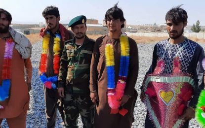 طالبان ۴۳ نفر به شمول ۴ غیر نظامی را از زندانی در زابل رها کردند