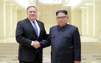 وزیر خارجه امریکا و رهبر کوریای شمالی با هم دیدار می‌کنند