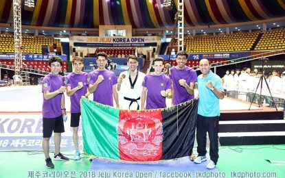 دو مدال طلا و دو مدال برنز برای افغانستان در مسابقات اوپن کروه جنوبی