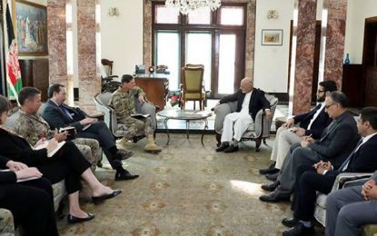 امریکا به حیث متحد استراتیژیک کنار افغانستان می‌ماند
