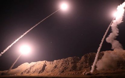 ایران البوکمال در سوریه را هدف حملات راکتی قرار داده است