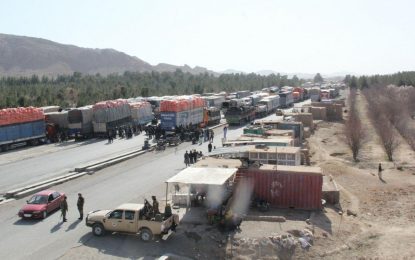 اعتراض رانندگان در مسیر شاهراه هرات- قندهار پایان یافت