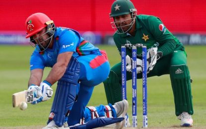 کریکت‌بازان کشور تیم ملی کریکت پاکستان را به زانو در آورد