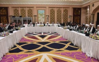 مذاکرات نمایندگان امریکا و طالبان در دوحه قطر برای یک روز تعطیل شد