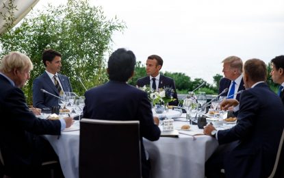 رئیس جمهور فرانسه مامور رساندن پیام گروه ۷ به ایران شده است