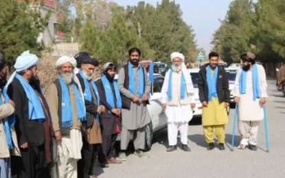 کاروان صلح‌خواهی هلمند دوباره سفرهایش را آغاز کرد