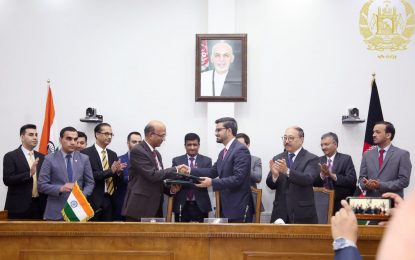 هند بیش از ۱۰۰ میلیون دالر به افغانستان کمک کرد