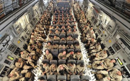 صدها سرباز امریکایی با برگشت از افغانستان، قرنطینه شدند