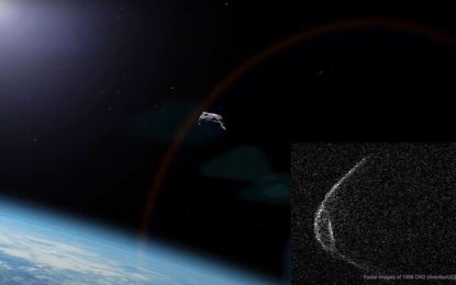 ناسا : شهاب‌سنگ فضایی بی‌خطر از کنار زمین عبور کرده است