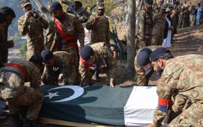 در نزدیکی مرز افغانستان ۷نظامی پاکستانی کشته و زخمی شده اند