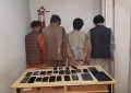 چهار سارق حرفه‌ای با ۲۵ سیت موبایل در ولایت بلخ بازداشت شده اند