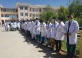 پزشکان در بیمارستان مرکزی غور دست به اعتصاب زدند